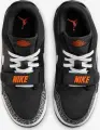 Кроссовки подростковые Nike AIR JORDAN LEGACY 312 LOW (GS) черно-бело-оранжевые CD9054-018