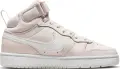 Кросівки підліткові Nike COURT BOROUGH MID 2 (GS) світло-рожево-білі CD7782-601