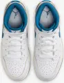 Кроссовки подростковые Nike JORDAN 1 MID SE (GS) бело-синие FN7432-141