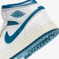 Кроссовки подростковые Nike JORDAN 1 MID SE (GS) бело-синие FN7432-141