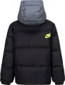 Куртка дитяча Nike COLORBLOCK чорно-сіро-лаймова 86K910-023