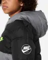 Куртка дитяча Nike COLORBLOCK чорно-сіро-лаймова 86K910-023