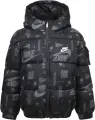 Куртка детская Nike DNA LOGO PUFFER черно-серая 86M123-023