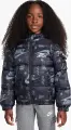 Куртка детская Nike DNA LOGO PUFFER черно-серая 86M123-023