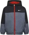 Куртка детская Nike FLEECE LINED WOVEN серо-черно-красная 86K992-M19