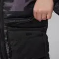 Куртка підліткова Nike JORDAN FAUX DOWN темно-сіро-чорна 95D133-GAE