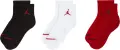 Носки детские Nike JORDAN JUMPMAN QUARTER красные, белые, черные (3 пары) UJ0009-R78