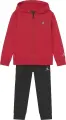 Спортивный костюм детский Nike ESSENTIALS FLEECE красно-черный 85A744-023