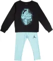 Спортивный костюм детский Nike JORDAN BROOKLYN FLEECE голубо-черный 25C791-F08