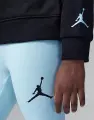 Спортивный костюм детский Nike JORDAN BROOKLYN FLEECE голубо-черный 25C791-F08