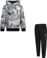 Спортивный костюм детский Nike JORDAN BROOKLYN серо-черный 85D324-023