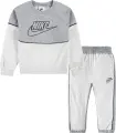 Спортивный костюм детский Nike SPORTSWEAR AMPLIFY FRENCH TERRY CREW молочно-серый 86L198-042