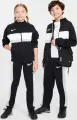 Спортивний костюм підлітковий Nike ACADEMY DRI-FIT чорно-біло-сірий FZ5309-010__FZ5310-010
