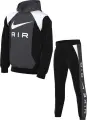 Спортивний костюм підлітковий Nike AIR темно-сіро-чорно-білий FZ4955-060__FZ5004-010
