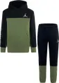 Спортивный костюм подростковый Nike JORDAN FLIGHT SIDELINE FLEECE оливково-черный 95C842-EF9__95C843-023