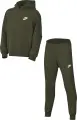 Спортивний костюм підлітковий Nike SPORTSWEAR CLUB FLEECE оливковий FD3114-325