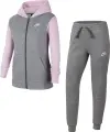 Спортивный костюм подростковый Nike SPORTSWEAR серо-светло-розовый BV3634-093