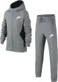 Спортивний костюм підлітковий Nike SPORTSWEAR сіро-чорний CJ4342-091