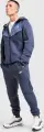 Толстовка Nike TECH FULL-ZIP FLEECE WINDRUNNER темно-синьо-синя IH4302-437