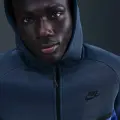 Толстовка Nike TECH FULL-ZIP WINDRUNNER HOODIE темно-бирюзово-синяя HV0949-438