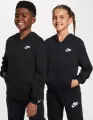 Толстовка подростковая Nike CLUB FLEECE FRENCH TERRY черная FD3017-010
