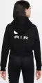 Худі підліткове Nike AIR FRENCH TERRY CROP чорне DQ8932-010