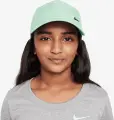 Бейсболка підліткова Nike DRI-FIT CLUB UNSTRUCTURED METAL SWOOSH світло-зелена FB5064-394