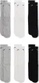 Шкарпетки утеплені Nike EVERYDAY CUSHIONED TRAINING CREW SOCKS 6P білі, сірі, чорні (6 пар) SX7666-964