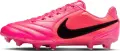 Бутси Nike TIEMPO LIGERA PRO FG рожево-червоні IO4400-901