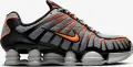 Кроссовки Nike SHOX TL серо-черно-оранжевые AV3595-011