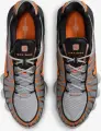 Кроссовки Nike SHOX TL серо-черно-оранжевые AV3595-011