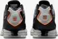 Кроссовки Nike SHOX TL серо-черно-оранжевые AV3595-011
