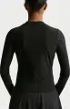 Реглан для тенісу жіночий Nike COURT ADVANTAGE DRI-FIT MID LAYER чорний FZ6737-010