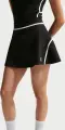 Спідниця для тенісу жіноча Nike COURT ADVANTAGE DRI-FIT HIGH-WAISTED чорно-біла II3624-010