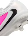 Бутсы детские Nike JR PHANTOM 6 LOW PRO FG/MG бело-розовые IH1792-901