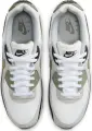 Кроссовки Nike AIR MAX 90 бело-светло-серо-оливково-черные DM0029-121