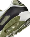 Кроссовки Nike AIR MAX 90 бело-светло-серо-оливково-черные DM0029-121