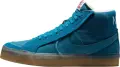 Кеды Nike SB ZOOM BLAZER MID PREMIUM PLUS бирюзовые DV5468-300
