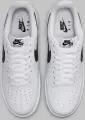 Кроссовки Nike AIR FORCE 1 '07 FM бело-черные DR0143-101
