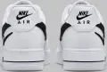 Кроссовки Nike AIR FORCE 1 '07 FM бело-черные DR0143-101