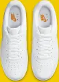 Кроссовки Nike AIR FORCE 1 '07 бело-желтые DX2650-100