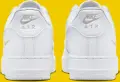 Кроссовки Nike AIR FORCE 1 '07 бело-желтые DX2650-100