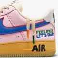 Кросівки Nike AIR FORCE 1'07 світло-рожеві DX2667-600