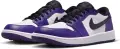 Кроссовки Nike AIR JORDAN 1 LOW G фиолетово-бело-черные DD9315-105