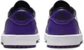 Кроссовки Nike AIR JORDAN 1 LOW G фиолетово-бело-черные DD9315-105