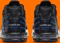 Кросівки Nike AIR MAX PLUS 3 синьо-чорно-жовтогарячі DR8588-400