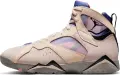 Кроссовки Nike JORDAN AIR 7 RETRO SE бежево-фиолетово-розовые DJ2636-204