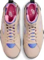 Кроссовки Nike JORDAN AIR 7 RETRO SE бежево-фиолетово-розовые DJ2636-204