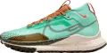 Кросівки для трейлраннінгу жіночі Nike REACT PEGASUS TRAIL 4 GORE-TEX WATERPROOF зелено-коричнево-червоні DJ7929-301