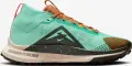 Кросівки для трейлраннінгу жіночі Nike REACT PEGASUS TRAIL 4 GORE-TEX WATERPROOF зелено-коричнево-червоні DJ7929-301